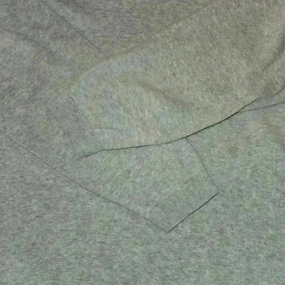 Weatherproof Vintage Mens 100% Cotton Sweater Sweatshirt Gray Size Large - Picture 5 of 7